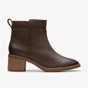 Clarks Lileigh Charm Głęboka Brązowe | CLKS-85587