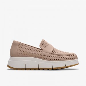Clarks Loriini Edge Brązowe | CLKS-84811