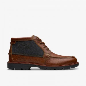 Clarks Maplewalk Moc Brązowe | CLKS-84527