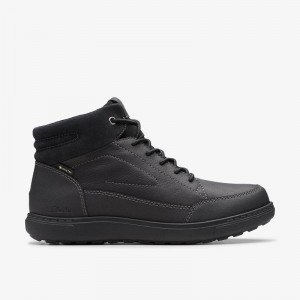 Clarks Mapstone Hi Gore-Tex Czarne | CLKS-84250