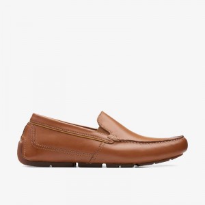 Clarks Markman Plain Brązowe | CLKS-84275