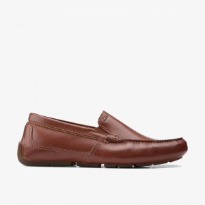 Clarks Markman Plain Ciemny Brązowe | CLKS-84277