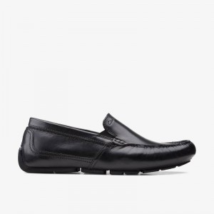 Clarks Markman Plain Czarne | CLKS-84278