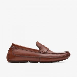 Clarks Markman Way Ciemny Brązowe | CLKS-84264