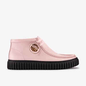 Clarks Martine Rose Torhill Hi Głęboka Różowe | CLKS-84617