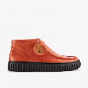 Clarks Martine Rose Torhill Hi Pomarańczowe | CLKS-84618