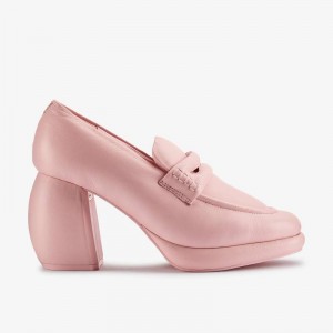 Clarks Martine Rose Womens Loafer 1 Głęboka Różowe | CLKS-85116