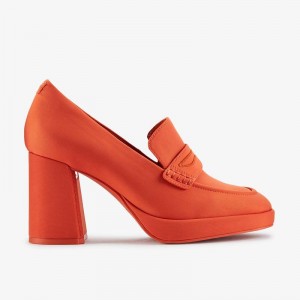 Clarks Martine Rose Womens Loafer 2 Pomarańczowe | CLKS-85114