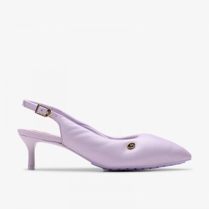 Clarks Martine Rose Womens Sling 1 Fioletowe | CLKS-85268