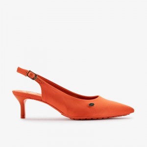 Clarks Martine Rose Womens Sling 2 Pomarańczowe | CLKS-85265
