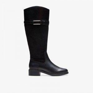 Clarks Maye Carly Czarne | CLKS-85534