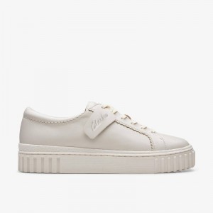 Clarks Mayhill Walk Białe | CLKS-84692