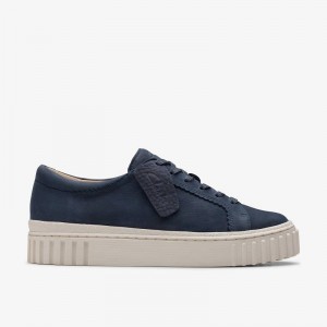 Clarks Mayhill Walk Granatowe | CLKS-84694