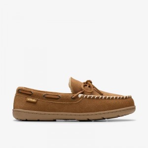 Clarks Michel Rise Slippers Brązowe | CLKS-84208