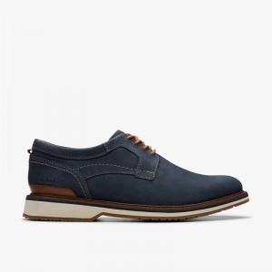 Clarks Monahan Plain Granatowe | CLKS-84319