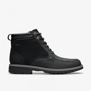 Clarks Morwell Zip Czarne | CLKS-84531