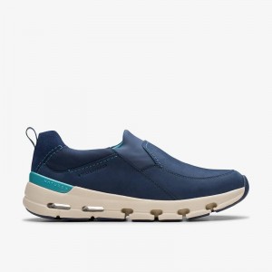 Clarks Nature X Sky Waterproof Granatowe | CLKS-84819