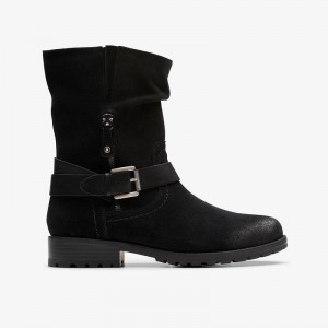 Clarks Nissini Pearl Czarne | CLKS-85497