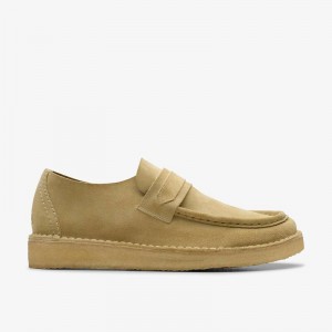 Clarks Nomad Loafer Beżowe | CLKS-84269
