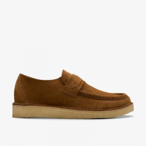 Clarks Nomad Loafer Brązowe | CLKS-84267