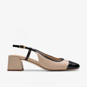 Clarks Nyta 45 Sling Brązowe | CLKS-85052