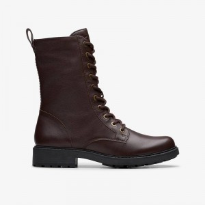 Clarks Orinoco2 Style Ciemny Brązowe | CLKS-85454