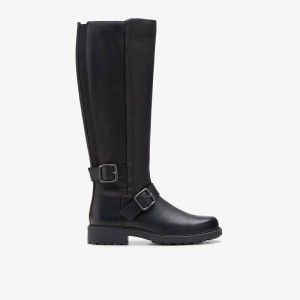 Clarks Orinoco2 Tall Czarne | CLKS-85479