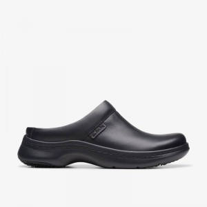 Clarks Pro Clog Czarne | CLKS-84755