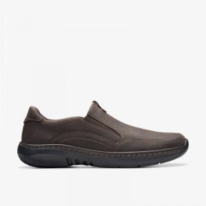 Clarks Pro Step Ciemny Brązowe | CLKS-84369