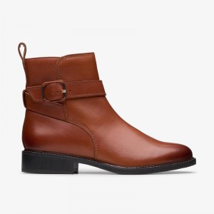Clarks Renewal Style Brązowe | CLKS-85475