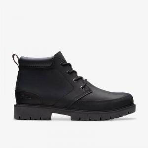 Clarks Rossdale Mid Czarne | CLKS-84552