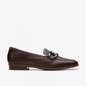 Clarks Sarafyna Iris Ciemny Brązowe | CLKS-84807
