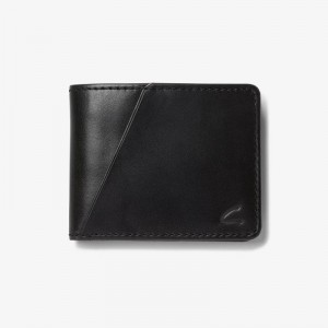 Clarks Shine Passcase Wallet Czarne | CLKS-84161