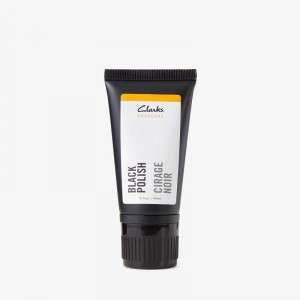 Clarks Shoe Polish Czarne | CLKS-84642