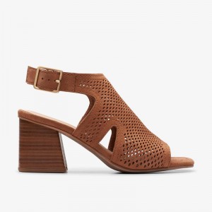 Clarks Siara 65 Flow Brązowe | CLKS-84971