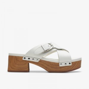 Clarks Sivanne Walk Białe | CLKS-84915