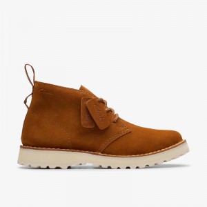 Clarks Solsbury Desert Boot Brązowe | CLKS-84564