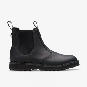 Clarks Solsbury Easy Czarne | CLKS-84533
