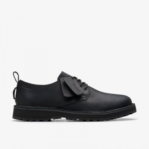 Clarks Solsbury Lace Czarne | CLKS-84324