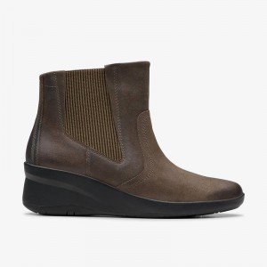 Clarks Suttyn Rae Brązowe | CLKS-85504
