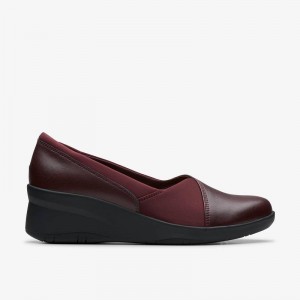 Clarks Suttyn Walk Bordowe | CLKS-84724