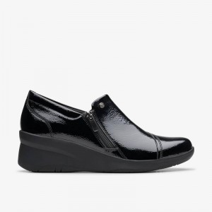 Clarks Suttyn Zip Czarne | CLKS-84726