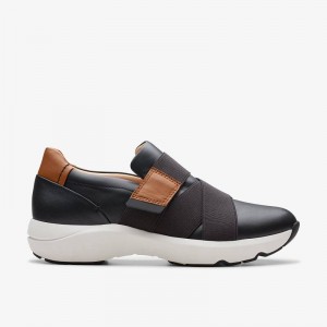 Clarks TIVOLI STRAP Czarne | CLKS-84799