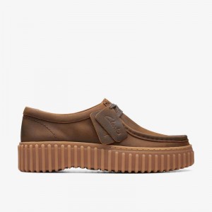 Clarks Torhill Bee Brązowe | CLKS-84698