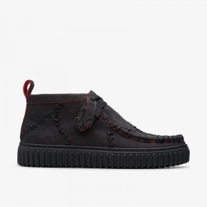 Clarks Torhill Hallow Czarne | CLKS-85601