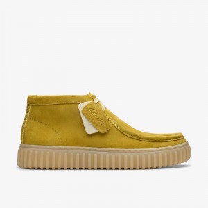 Clarks Torhill Hi Głęboka Zielone | CLKS-85527