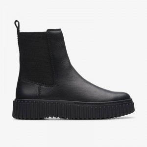 Clarks Torhill Maple Czarne | CLKS-85462