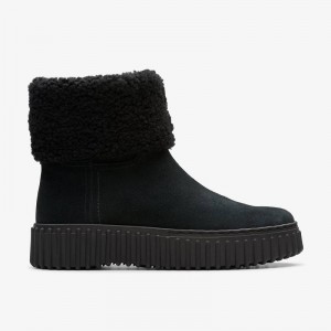 Clarks Torhill Turn Czarne | CLKS-85492