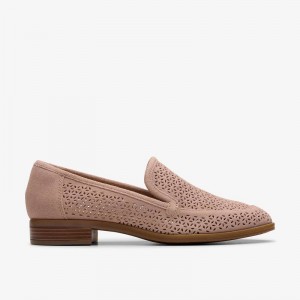 Clarks Trish Cove Fioletowe | CLKS-85428