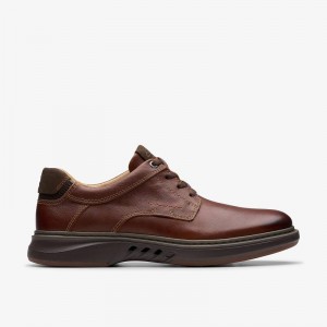 Clarks Un Briley Pace Brązowe | CLKS-84331